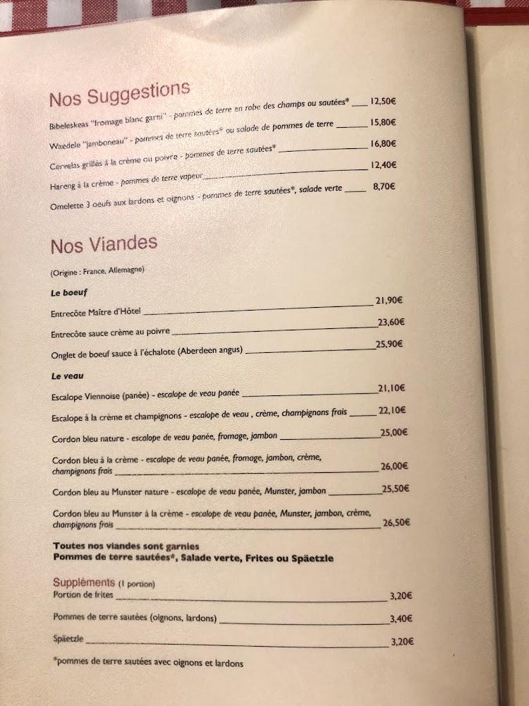 Le Landsbourg - Menu Image 2