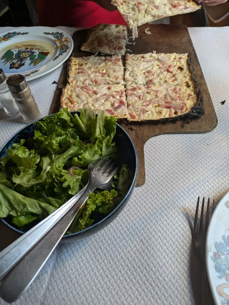 Tarte Flambée Aux Échalotes